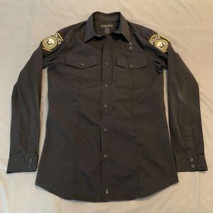 5.11 Tactical Shirt Mens Medium Black Taclite PDU Long Sleeve Police Uniform